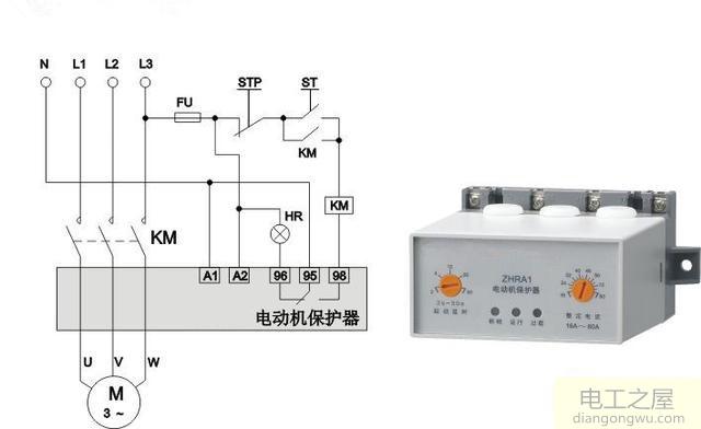 為什么電機綜合保護(hù)器不能直接接到火線上