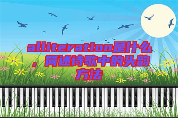 alliteration是什么，簡述詩歌中的頭韻方法