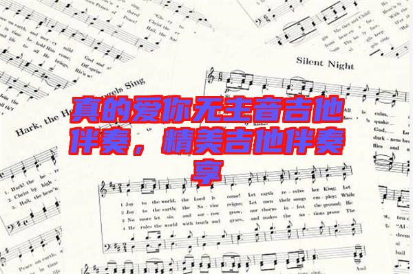 真的愛你無主音吉他伴奏，精美吉他伴奏享