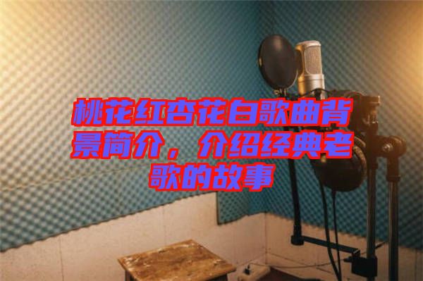 桃花紅杏花白歌曲背景簡(jiǎn)介，介紹經(jīng)典老歌的故事
