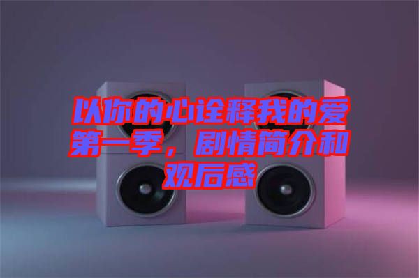 以你的心詮釋我的愛第一季，劇情簡介和觀后感