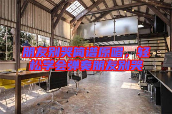 朋友別哭簡(jiǎn)譜原唱，輕松學(xué)會(huì)彈奏朋友別哭