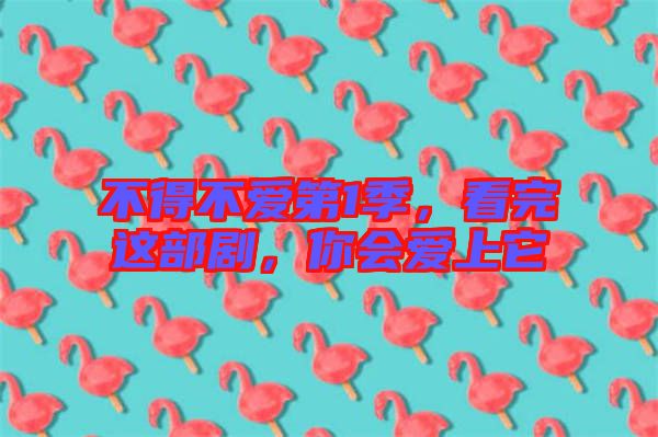 不得不愛(ài)第1季，看完這部劇，你會(huì)愛(ài)上它