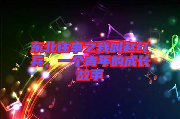 東北往事之我叫趙紅兵，一個(gè)青年的成長(zhǎng)故事