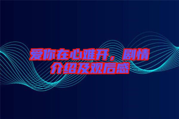 愛你在心難開，劇情介紹及觀后感