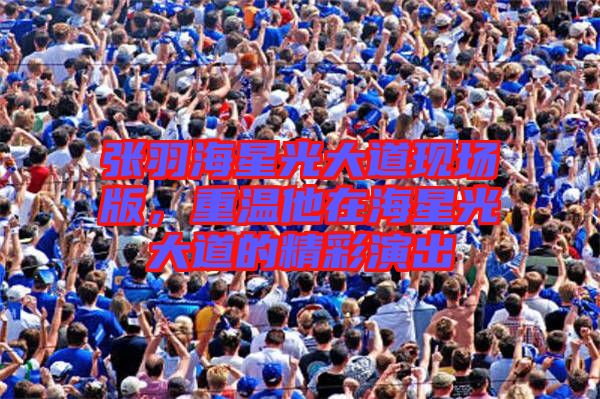 張羽海星光大道現(xiàn)場(chǎng)版，重溫他在海星光大道的精彩演出