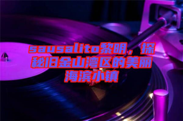 sausalito黎明，探秘舊金山灣區(qū)的美麗海濱小鎮(zhèn)