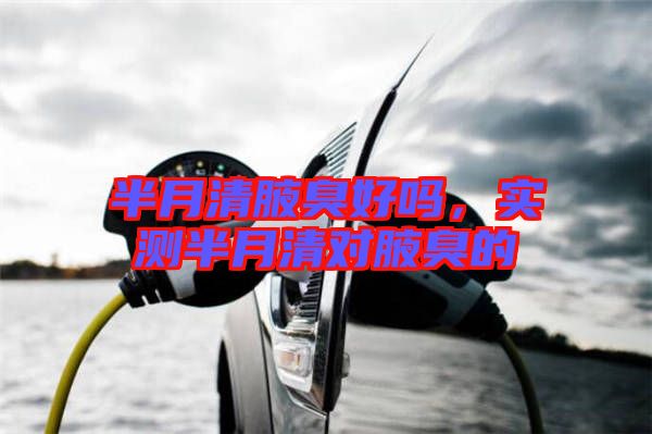 半月清腋臭好嗎，實(shí)測(cè)半月清對(duì)腋臭的