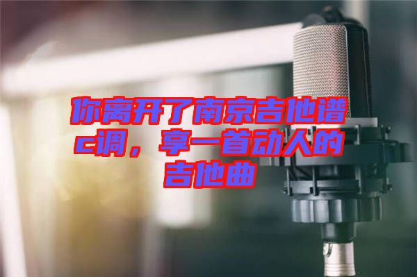你離開了南京吉他譜c調，享一首動人的吉他曲