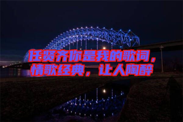 任賢齊你是我的歌詞，情歌經(jīng)典，讓人陶醉