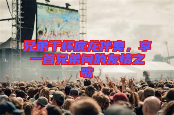 兄弟干杯龐龍伴奏，享一首兄弟間的友情之歌