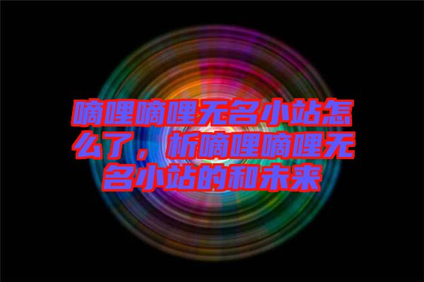 嘀哩嘀哩無名小站怎么了，析嘀哩嘀哩無名小站的和未來