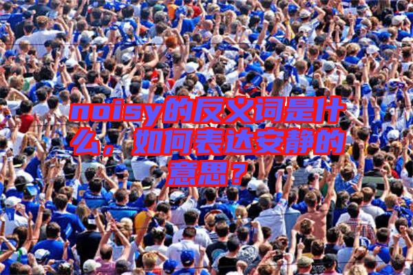 noisy的反義詞是什么，如何表達安靜的意思？