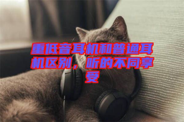 重低音耳機和普通耳機區(qū)別，聽的不同享受