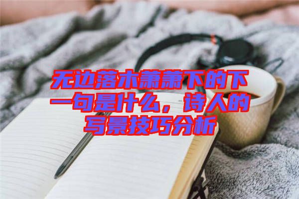 無邊落木蕭蕭下的下一句是什么，詩人的寫景技巧分析