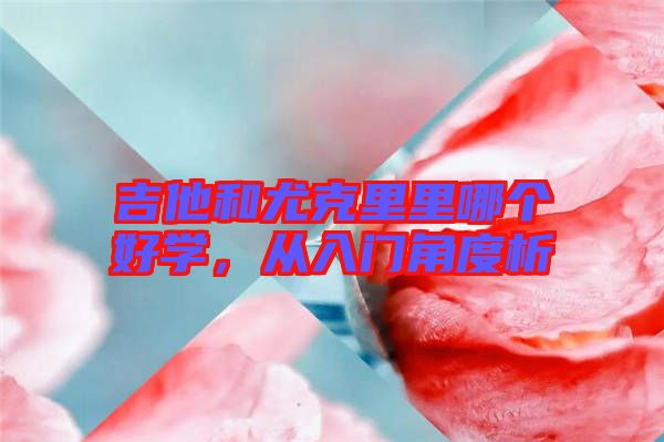 吉他和尤克里里哪個(gè)好學(xué)，從入門角度析