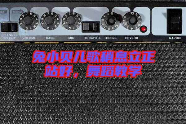 兔小貝兒歌稍息立正站好，舞蹈教學(xué)