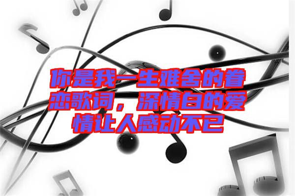 你是我一生難舍的眷戀歌詞，深情白的愛情讓人感動不已