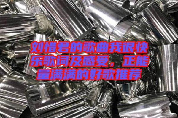 劉惜君的歌曲我很快樂(lè)歌詞及感受，正能量滿滿的好歌推薦
