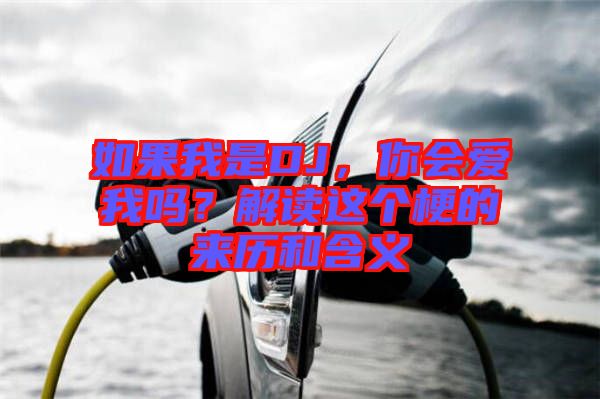 如果我是DJ，你會(huì)愛我嗎？解讀這個(gè)梗的來(lái)歷和含義