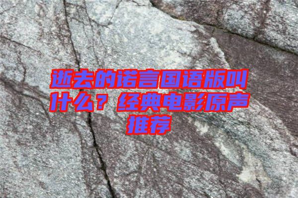 逝去的諾言國語版叫什么？經(jīng)典電影原聲推薦