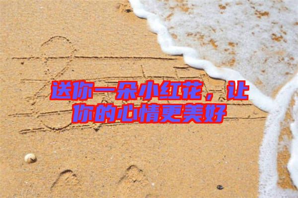 送你一朵小紅花，讓你的心情更美好