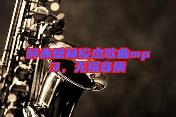 醉赤壁林俊杰歌曲mp3，無(wú)損音質(zhì)